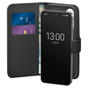 Custodia a portafoglio con 2 slot per carte Samsung Galaxy S26 Puro - Nera