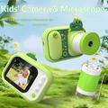 Q1 Fotocamera digitale con microscopio Dino da 2.4" per bambini - Verde