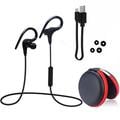 Auricolari wireless da collo Q10 Sports con microfono - Nero