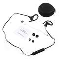 Auricolari wireless da collo Q10 Sports con microfono - Nero