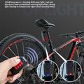 Allarme per biciclette con telecomando Q100 e luce di segnalazione RGB - 135dB