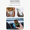 Supporto magnetico ad anello pieghevole ultrasottile Q11 - Nero