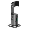 Q12 AI: stabilizzatore per smartphone con tracciamento automatico, controllo tramite gesti e Bluetooth - Nero