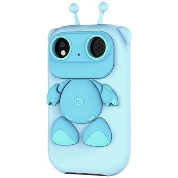 Q13 Giocattolo didattico per bambini con telecamera e giochi - Robot blu