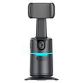 Q14 Gimbal per smartphone con tracciamento intelligente AI e telecomando Bluetooth - Nero