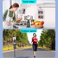 Q14 Gimbal per smartphone con tracciamento intelligente AI e telecomando Bluetooth - Nero