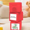 Mini stampante termica Q15 con schermo HD da 2.8" e controllo vocale AI - Rosso