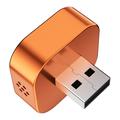 Adattatore wireless 4 in 1 Q1A per CarPlay/Android Auto con AirPlay e Mirror Link - Arancione / Colorato