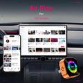 Adattatore wireless 4 in 1 Q1A per CarPlay/Android Auto con AirPlay e Mirror Link - Arancione / Colorato