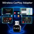 Q1AS Adattatore wireless CarPlay e Android Auto 3 in 1 con AirPlay - argento / nero