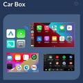 Adattatore wireless 4 in 1 Q1AS per CarPlay e Android Auto con AirPlay/Mirror Link - Nero