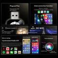 Adattatore wireless 4 in 1 Q1AS per CarPlay e Android Auto con AirPlay/Mirror Link - Nero