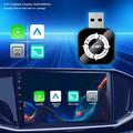Adattatore wireless 4 in 1 Q1AS per CarPlay e Android Auto con AirPlay/Mirror Link - Nero