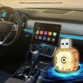Adattatore wireless 4 in 1 Q1AS Diamond Cut per Android Auto e CarPlay