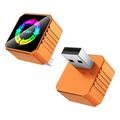 Adattatore Q1BVS 4-in-1 per Android Auto/CarPlay con AirPlay e MirrorLink - Arancione