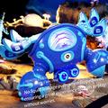 Q227 Robot granchio telecomandato per bambini con spruzzatore di bolle e musica