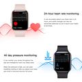 Smartwatch Q23 con cardiofrequenzimetro - IP68, schermo HD da 1.69" - Nero