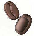 Q26 Scaldamani magnetico 2 in 1 a forma di chicco di caffè, 5000mAh - Marrone