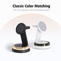 Supporto di ricarica wireless magnetico 3 in 1 Q36 - Nero