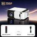 Proiettore Android Q6 720P con WiFi 6, HDMI/USB/AV - Bianco