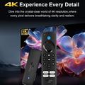 Q8 Smart TV Stick con Android 14, telecomando vocale e funzione Screen Casting