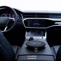 QR02 Qi 2.2 caricabatterie wireless magnetico da 25W per scrivania, mobili e installazione su supporto per auto