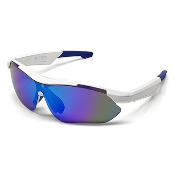 QY-Pro3 AI Translation Occhiali da ciclismo intelligenti - Bianco / Blu