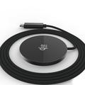 Caricabatterie MagSafe Qi2.2 da 25W per iPhone, AirPods, Galaxy Buds - Nero