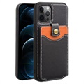 Custodia Intelligente con Finestra Qialino per Huawei P30 Pro - Nera