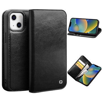 Qialino Classic Samsung Galaxy Note10 Wallet Leather Case - Black