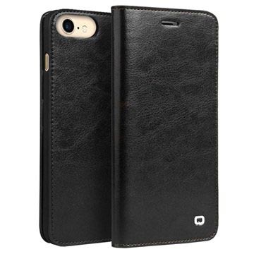 Custodia a Portafoglio in Pelle Qialino Classic per iPhone 7 - Marrone