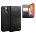 Qialino Classic Huawei P30 Pro Wallet Leather Case - Black