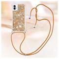 Custodia in TPU Serie Quicksand per Nothing Phone (1) - Oro