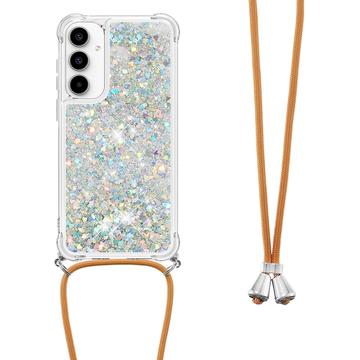 Custodia in TPU Serie Quicksand per Samsung Galaxy A35 - Argenta