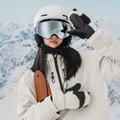 Guanti da sci Qunature Panda per bambini e adulti - S - Nero / Bianco