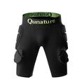 Qunature Ski Pantaloni protettivi 3D unisex avanzati con imbottiture antiurto in EVA - L