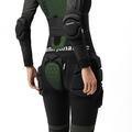 Qunature Ski Pantaloni protettivi 3D unisex avanzati con imbottiture antiurto in EVA - L