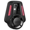 R1 repellente ultrasonico intelligente per insetti con indicatore LED - modello da presa - nero