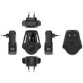 R1 repellente ultrasonico intelligente per insetti con indicatore LED - modello da presa - nero