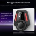 R1 repellente ultrasonico intelligente per insetti con indicatore LED - modello da presa - nero