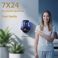 R1 repellente ultrasonico intelligente per insetti con indicatore LED - modello da presa - nero