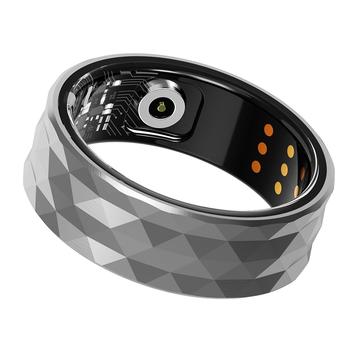Smart Ring impermeabile R12M - Misura: 19.8mm - Argento