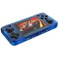 Console di gioco portatile R36H con giochi - 128 GB - Blu traslucido