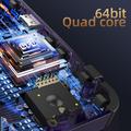 Console di gioco portatile R36H con giochi - 128 GB - Arancione traslucido