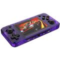 Console di gioco portatile R36H con giochi - 128 GB - Viola traslucido