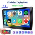 Autoradio R911A 9" Android 15 con CarPlay/Android Auto e telecamera posteriore