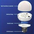 Lampadina LED RGB con batteria da 3600 mAh, telecomando