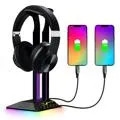 Supporto per Cuffie 2-in-1 / Hub USB con RGB RGBD8