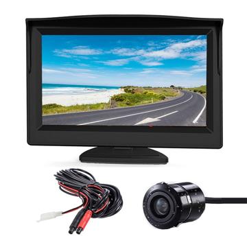 Videocamera per Auto Posteriore con Display LCD RH-501- Nera