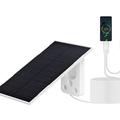 RH-P09 Pannello solare monocristallino in ETFE da 5V e 2W per il campeggio - IP65, cavo Lightning e USB-C